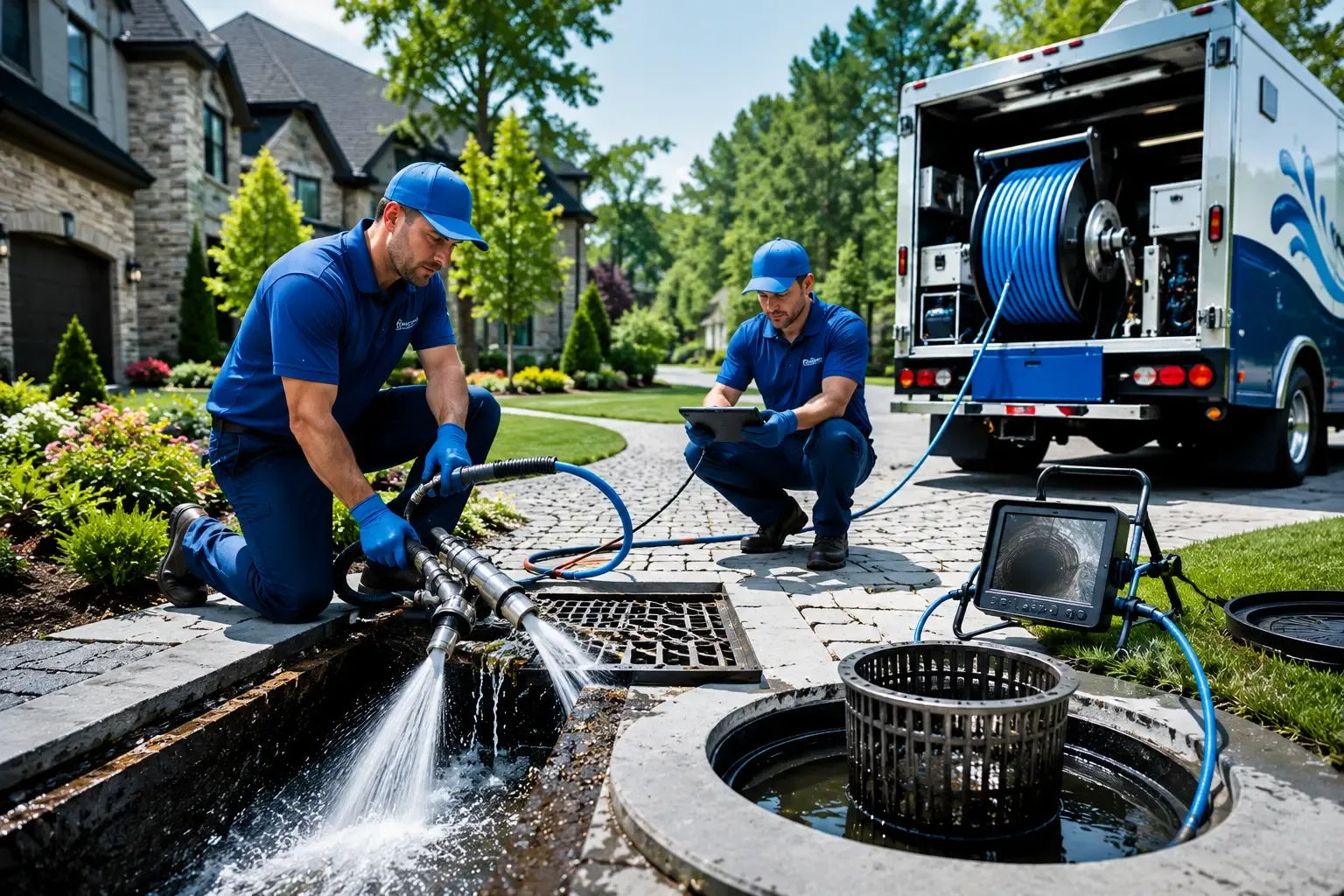 Local outdoor drain cleaning professionals in Morris Plains, NJ